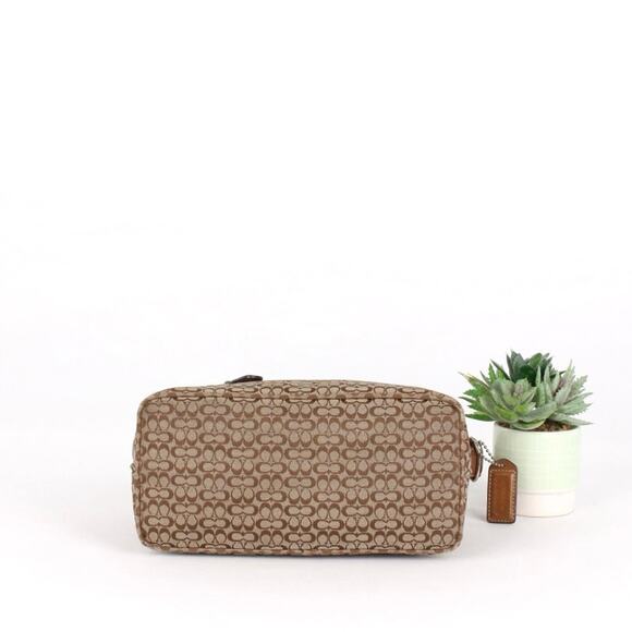 Coach Vintage Y2K Demi Baguette Signature Monogram Shoulder Bag - Picture 6 of 9